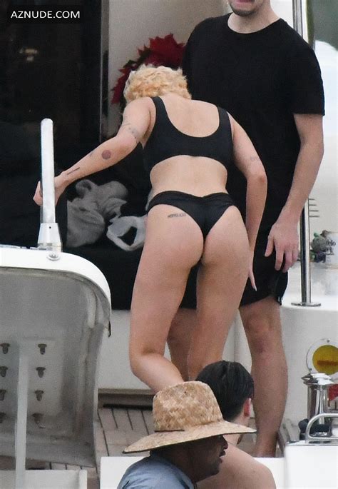 Halsey Sexy Enjoys Her Holidays On A Yacht In Miami Aznude Free