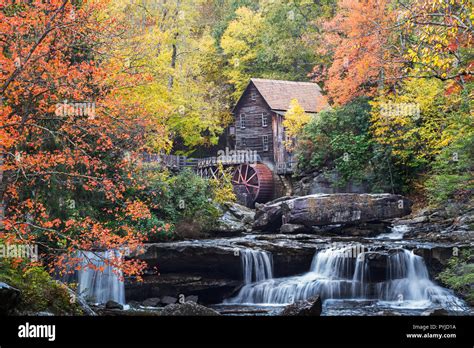 Grist Mill Water Fall West Virginia Art And Collectibles Photography