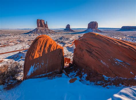 Monument Valley Winter Snow Fujifilm Gfx 100 Fine Art Land Flickr