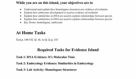 Task 3: Lab Activity: Homologous Structures