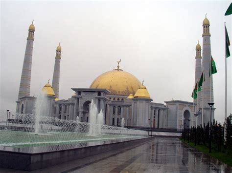 Turkmenbashi Ruhy Mosque Turkmenistan Images XciteFun Net