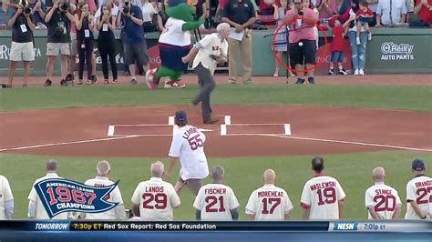 How To Throw Out A Perfect First Pitch At A Red Sox Game
