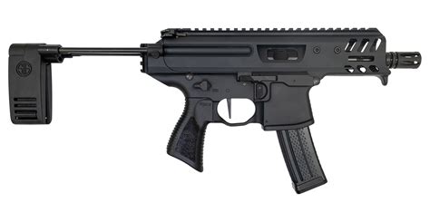 Sig Sauer Mpx Copperhead K 9mm Pistol With Pcb Telescoping Brace And