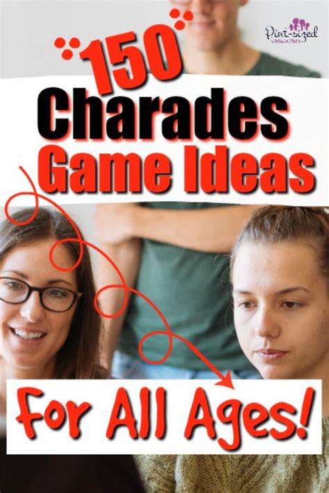 150 Charades Ideas That Are Super Fun Charades For Adults Charades