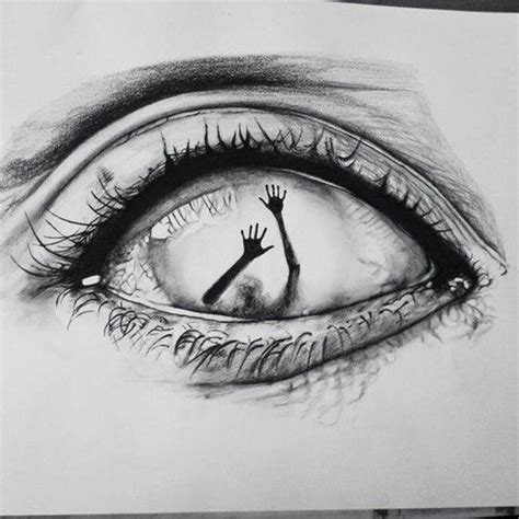 Eye Art And Drawing Image Dark Art Drawings Creepy Drawings Scary