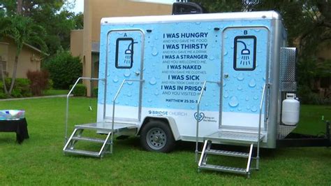 Bradenton Church Unveils Mobile Shower System For Homeless