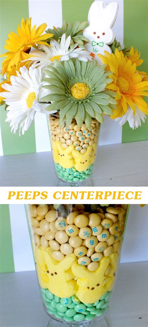 Easter Peeps Centerpiece Two Sisters Crafting