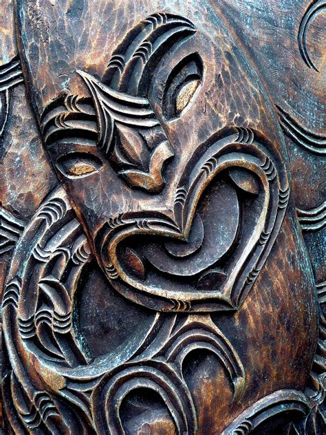 Maori Art Artwork Maori Carving Maori Art Polynesian Art Artifact Art