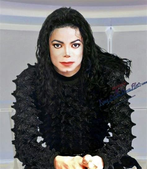 Michael Jackson As Michael Jackson From The Rocky Show In Black Dress