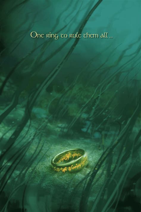 Poster The Lord Of The Rings One Ring To Rule Them All Wall Art