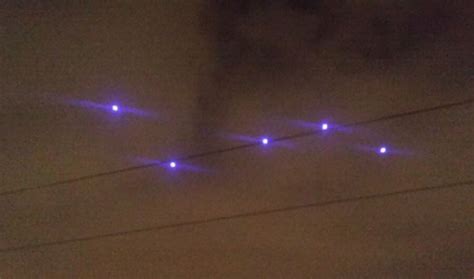 Overview of projects & lighting systems. X-Files: Squadron of 5 blue UFOs over Bogota, Colombia ...