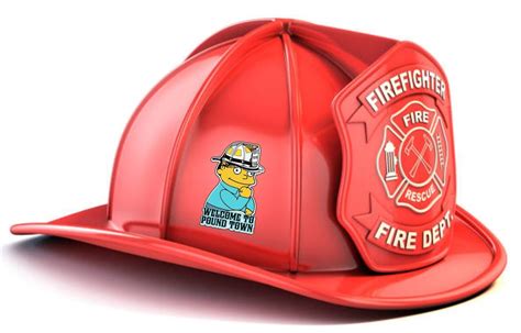 Firefighter Helmet Sticker Decal Welcome To Pound Town Etsy