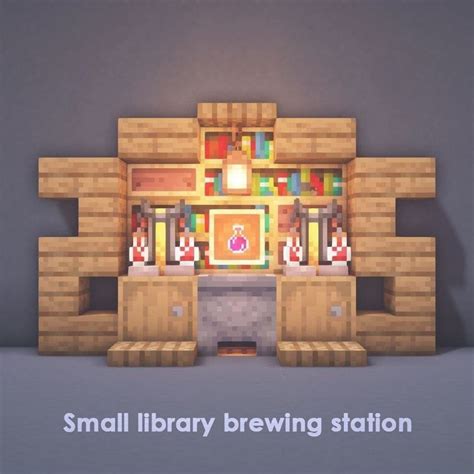 Minecraft Brewing Station Minecraft Designs Minecraft Room