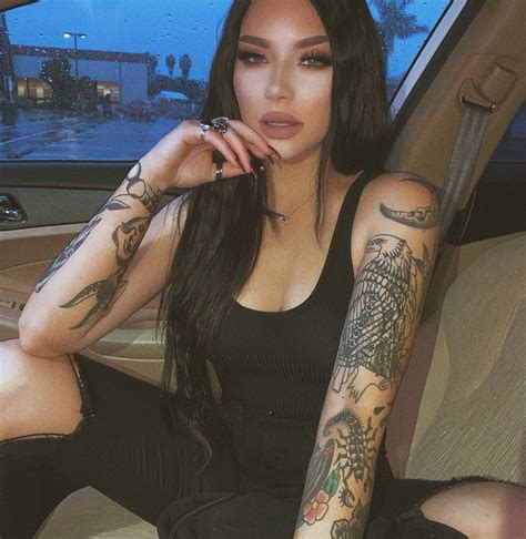 Tattoo Model Frau Instagram De Model