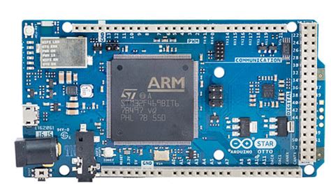 Star Otto Arduino Board Is Based On Stmicro Stm32 32 Bit Cortex M4 Mcu