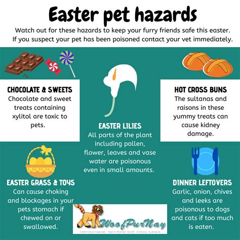 Top 5 Hazards For Pets At Easter — Woofpurnay Veterinary Hospital