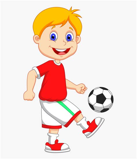 Free Soccer Clipart Cartoon Football Player Transparent Cartoon