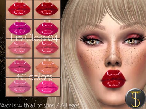 Sims 4 Lip Gloss Cc