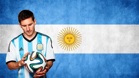 Argentina Messi Flag