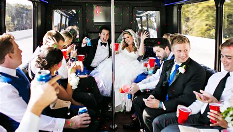 5 reasons to rent a party bus for your wedding 2023 guide weddingstats