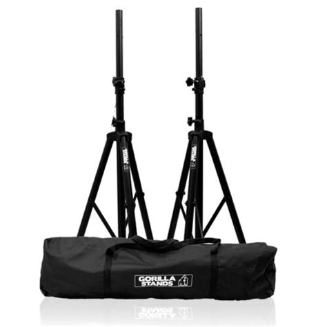 Gorilla Stands High Quality Pa Speaker Tripod Stands Kit With Bag Stand