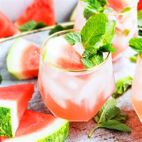 Watermelon Mint Mocktail Recipe Eatingwell
