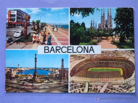 Postal De Barcelona Años 50 60 Estadio Camp N Comprar Postales De
