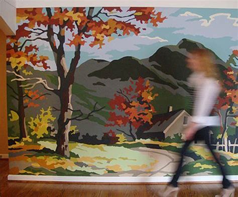 Paint By Numbers Giant Wall Mural Inspiration Making It Lovely
