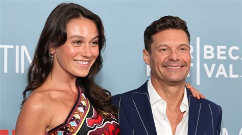 Ryan Seacrest And 24 Year Old Model Aubrey Paige Make Red Carpet Debut