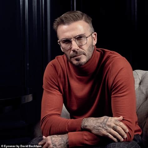 David Beckham Smoulders In Brooding Snaps For New Eyewear Collection