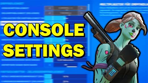 New Best Fortnite Console Settings Chapter 2 Youtube