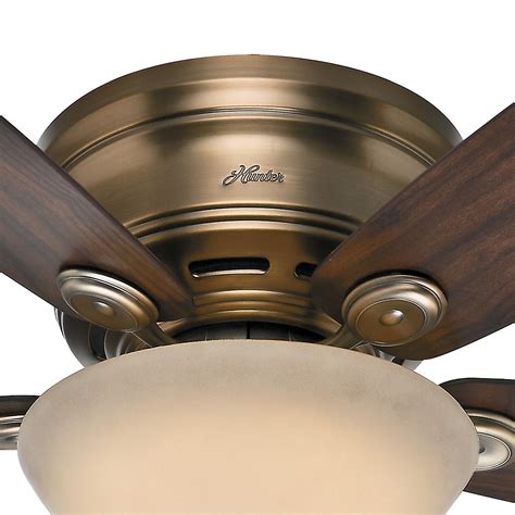 The hunter low profile iv is a popular choice. 25 reasons to install Low profile ceiling fan light kit ...
