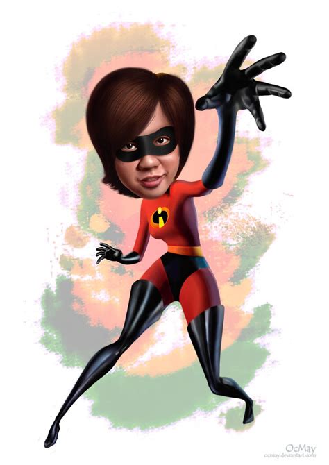 Self Portrait Cosplay Incredible The Incredibles Self Portrait Portrait