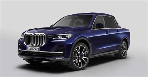 Bmw X7 Pickup Truck Concept Has Zero Chance For Production Pickup