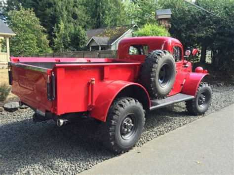 Dodge Power Wagon 1949 Red For Sale 83913326 1949 112 Ton 4x4 Dodge