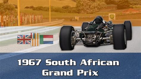 1967 South African Grand Prix 100 Race Distance Youtube