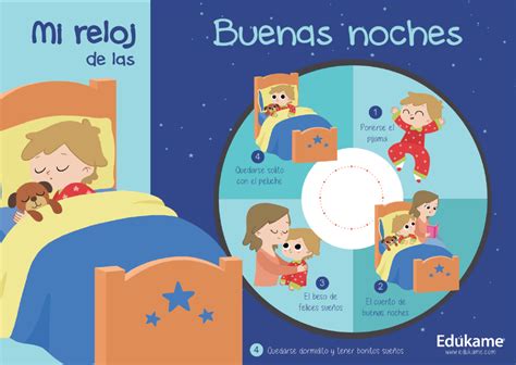 Preescolar Rutinas Actividades De Noche Para Niños Actividades Del