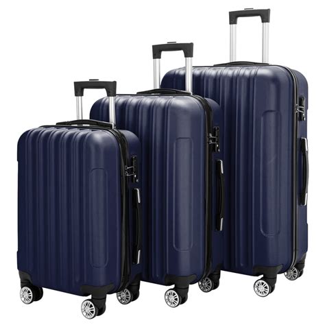Veryke 3pcs Traveling Luggage Luggage Set Portable Large Capacity