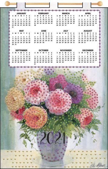 Viewers can choose any 2021 calendar template as per their requirement and take. Rose Vase 2021 Felt Calendar in 2020 | Rose vase, Crafts, Calendar kit