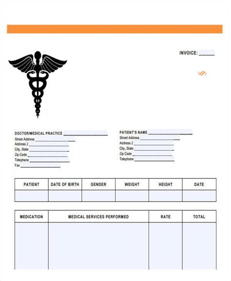 Download Medical Receipt Template Awesome Printable Receipt Templates