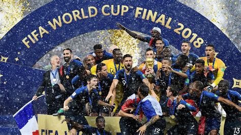World Cup 2018 Final Highlights France Beat Croatia Score Video