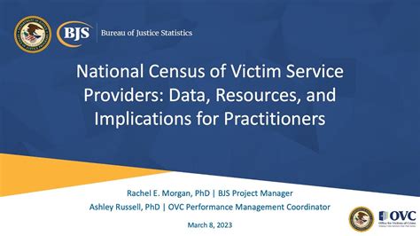 National Census Of Victim Service Providers Data Resources And Implications For Practitioners