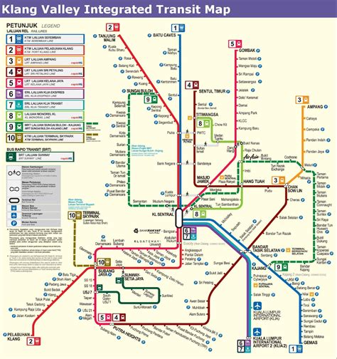 Transport system for klang valley region integrated with a. Travel service of Malaysia... How Great System,,, You will ...