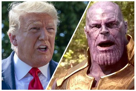 Thanos Creator Isnt Happy With Trumps Campaign Ad Lamag Culture