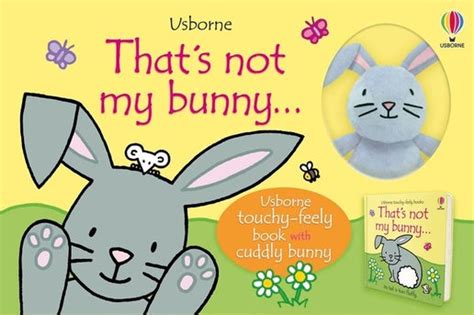 Usborne Thats Not My Bunny Book And Toy In White Toyco