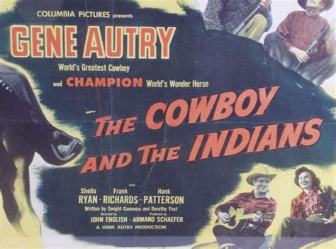 Original The Cowboys And The Indians Movie Poster