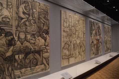 Diego Rivera Sketches At Explore Collection Of