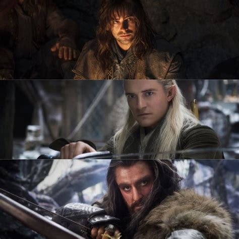 kili legolas and thorin desolação de smaug legolas e thranduil thranduil