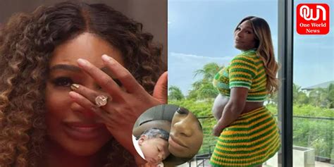 Serena Williams Bares Baby Bump In Gucci Co Ord