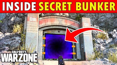 Inside Secret Bunker Call Of Duty Warzone Easter Egg How To Open